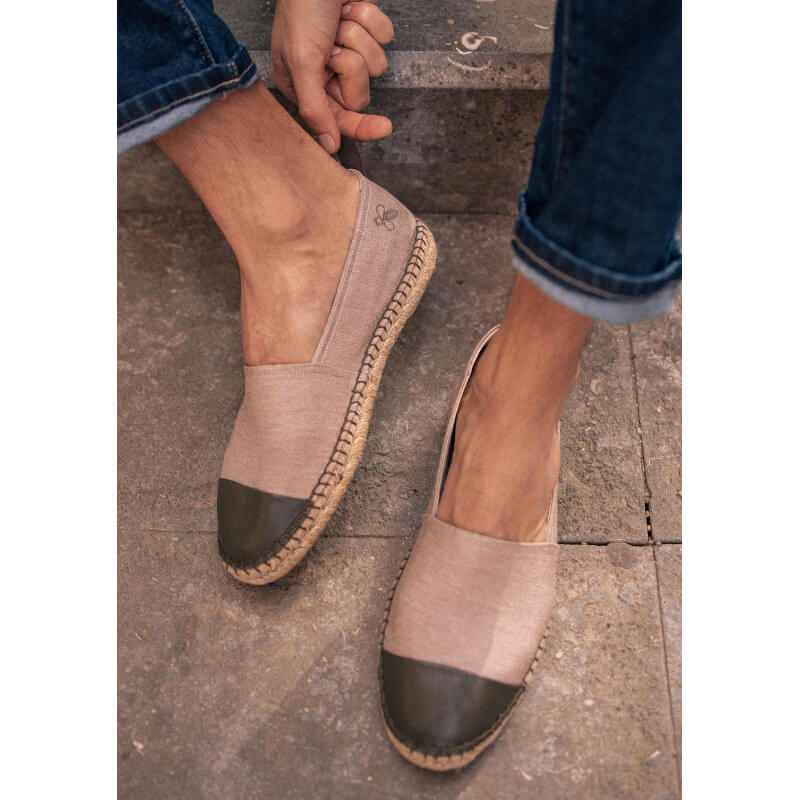 Espadrille beige homme hotsell