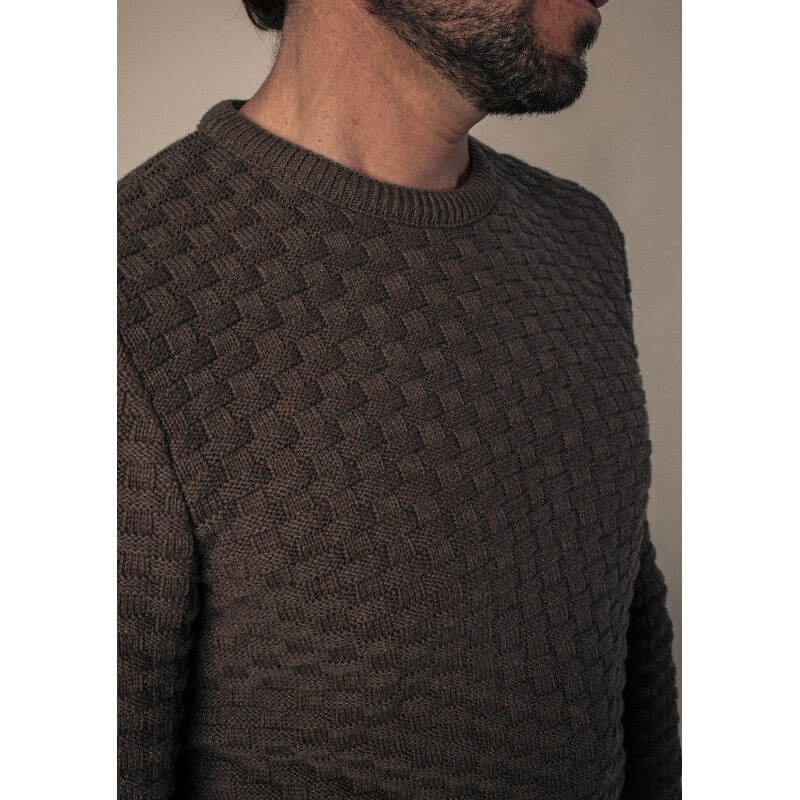 24ah-pull-homme-damier-marron-made-in-france-coton-bio-1